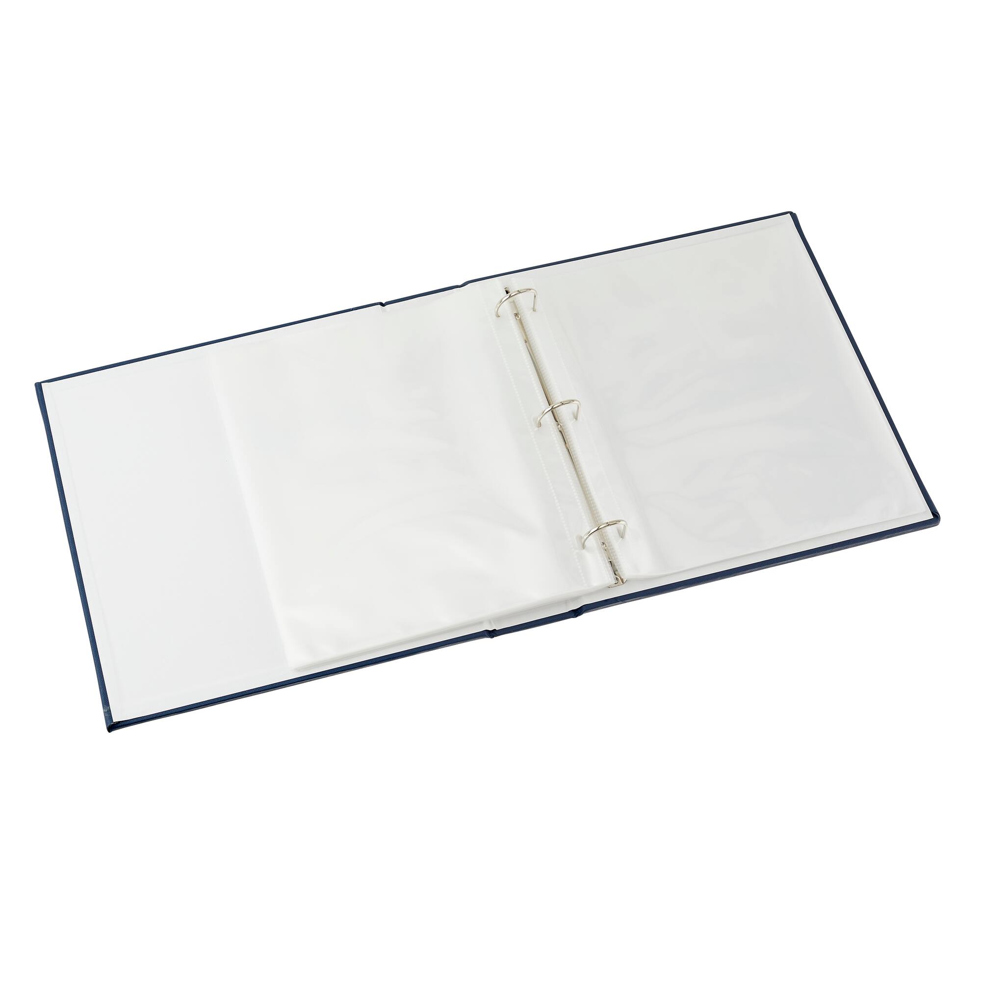 8 Pack: Navy D-Ring Scrapbook Album by Recollections™